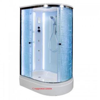 Душевая кабина Deto ЕМ2712 L с гм. и эл. 120х80х220 см